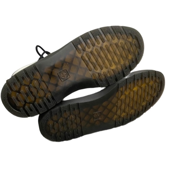 New Dr. Martens Zavala Combat Lace Up Boot White size 10 Platform chunky - Picture 10 of 11